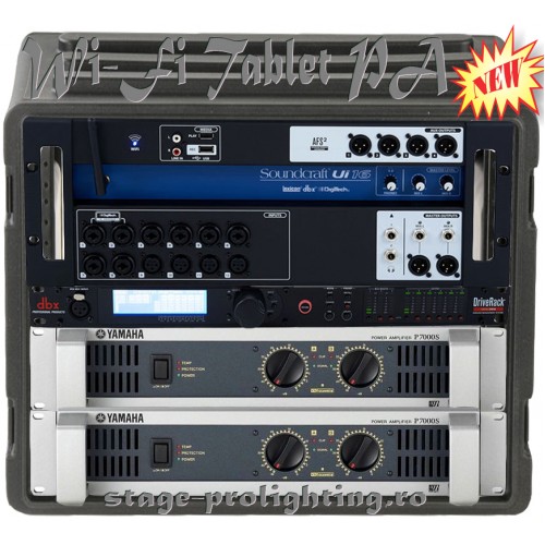 Wi-Fi Tablet PA Sys Rack Wi-Fi Tablet PA Sys Rack